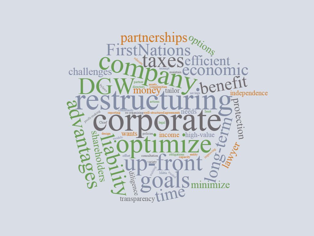 Corporate Structuring for Indigenous Businesses – How DGW Law Can Help